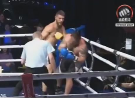 Рязанский боксер Дрючин выиграл бой в Екатеринбурге (видео)
