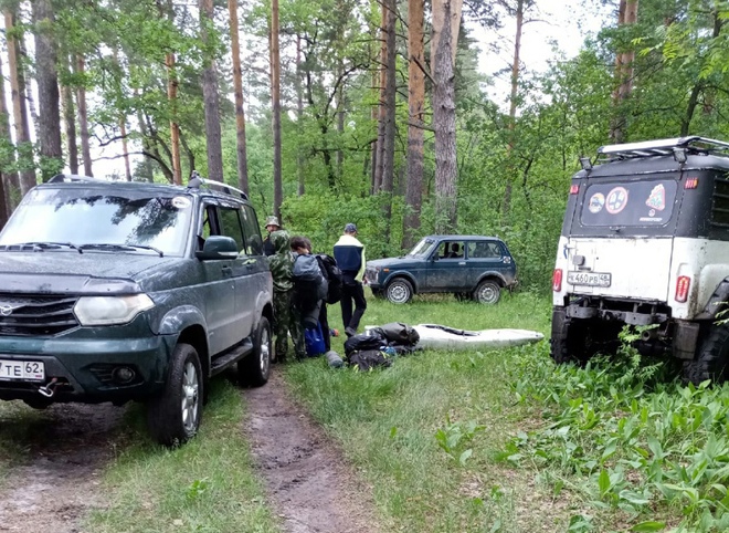 В Рязанской области туристическая группа школьников осталась без связи на реке