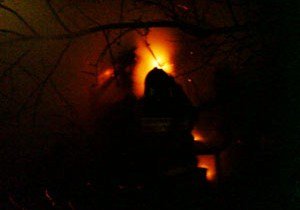 За выходные в Рязанской области сгорели два жилых дома