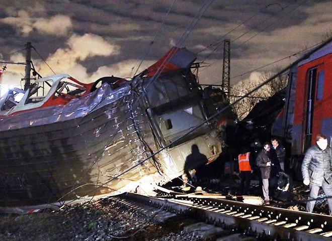 После столкновения поездов в Москве возбуждено уголовное дело