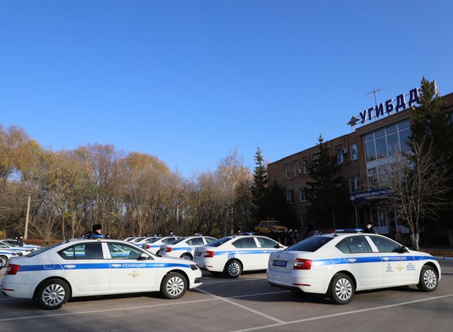 Рязанская ГИБДД получила 22 новых автомобиля Skoda Octavia