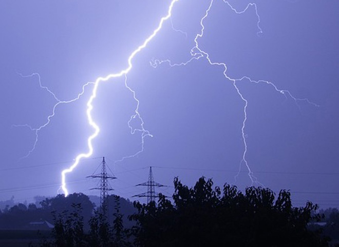 В Рязанской области объявлено «грозовое» метеопредупреждение