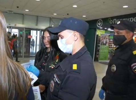 Опубликовано видео рейдов по торговым центрам Рязани