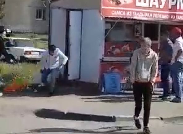 Опубликовано полное видео с места обстрела мигранта в Недостоеве