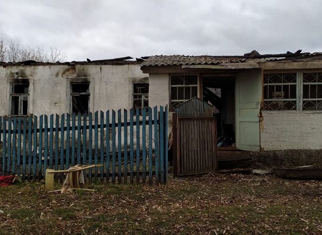 На пожаре в Чучковском районе погиб мужчина