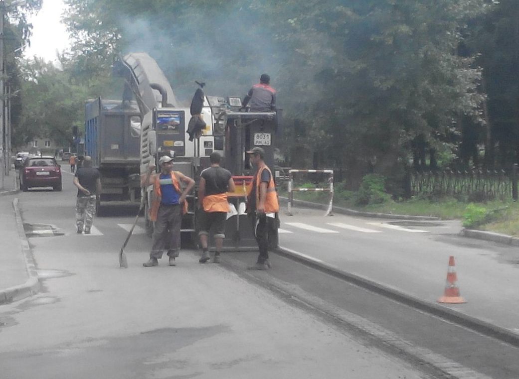 В Рязани вновь переделывают улицу Молодцова