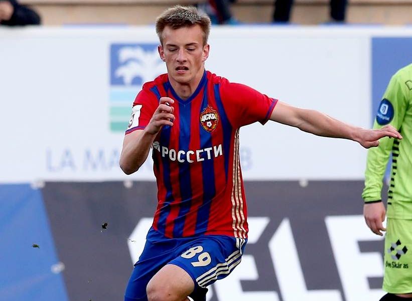 Рязанец Кучаев дебютировал в официальном матче за ЦСКА
