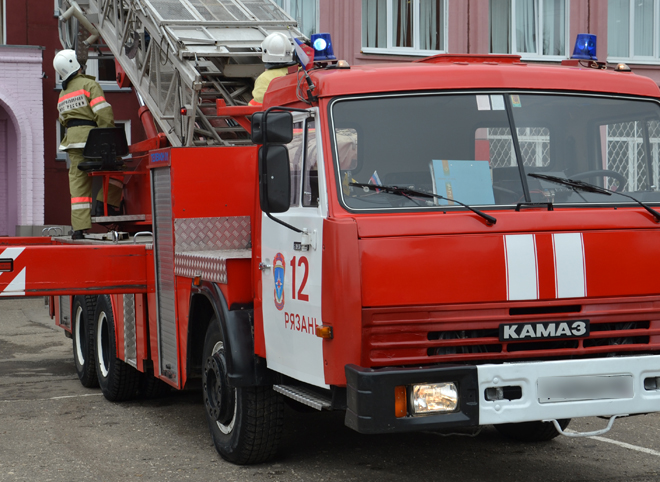 На пожаре в Пронске погиб мужчина