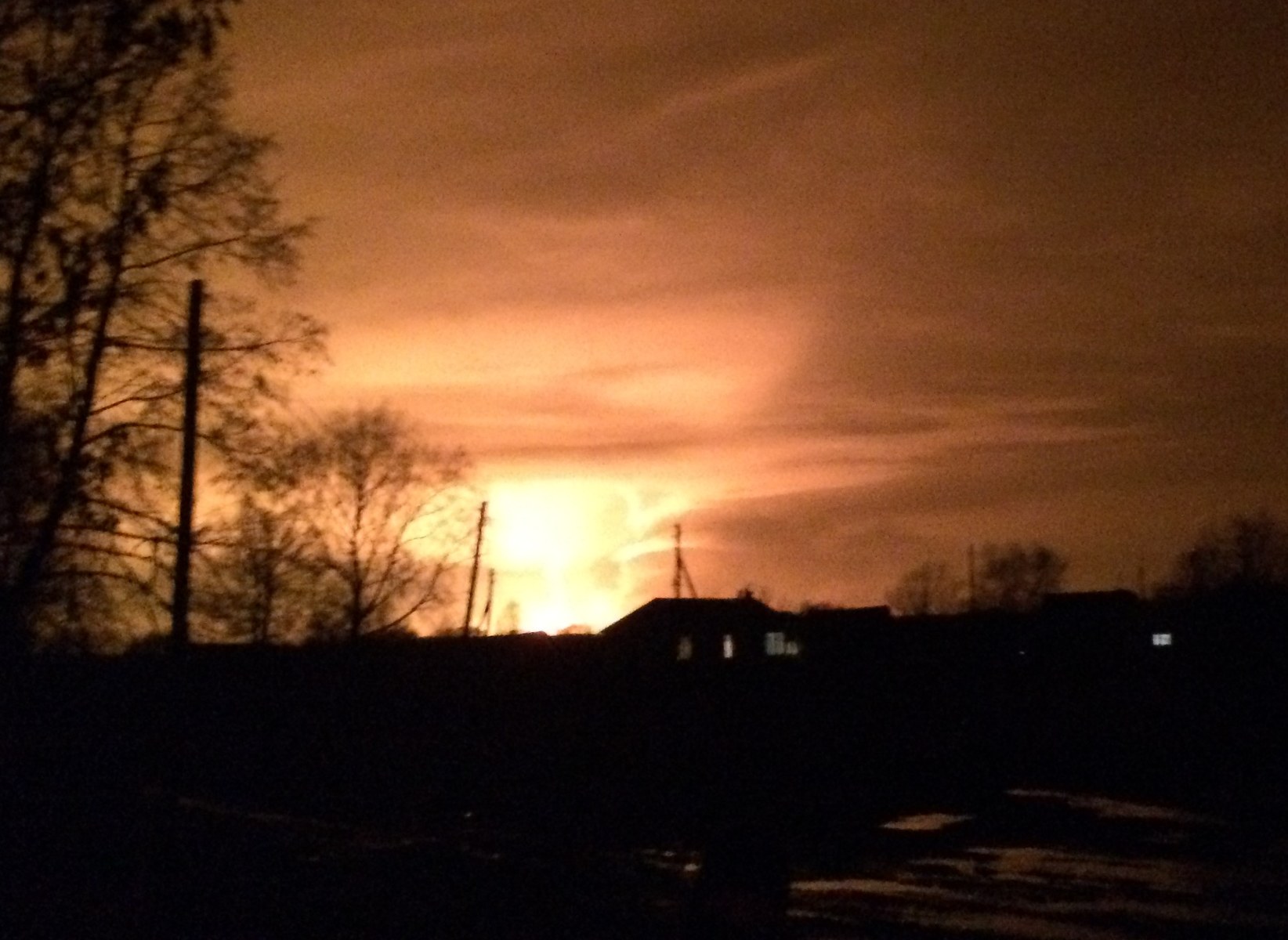 СК организовал проверку по факту возгорания на газопроводе в Путятинском районе