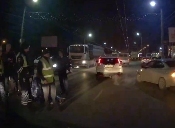 На Московском шоссе сбили женщину
