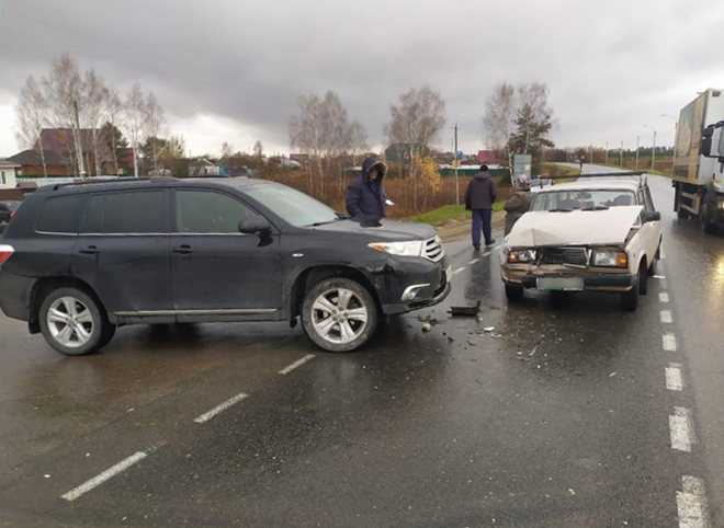 Столкновение Toyota и «семерки» под Рязанью произошло по вине водителя иномарки