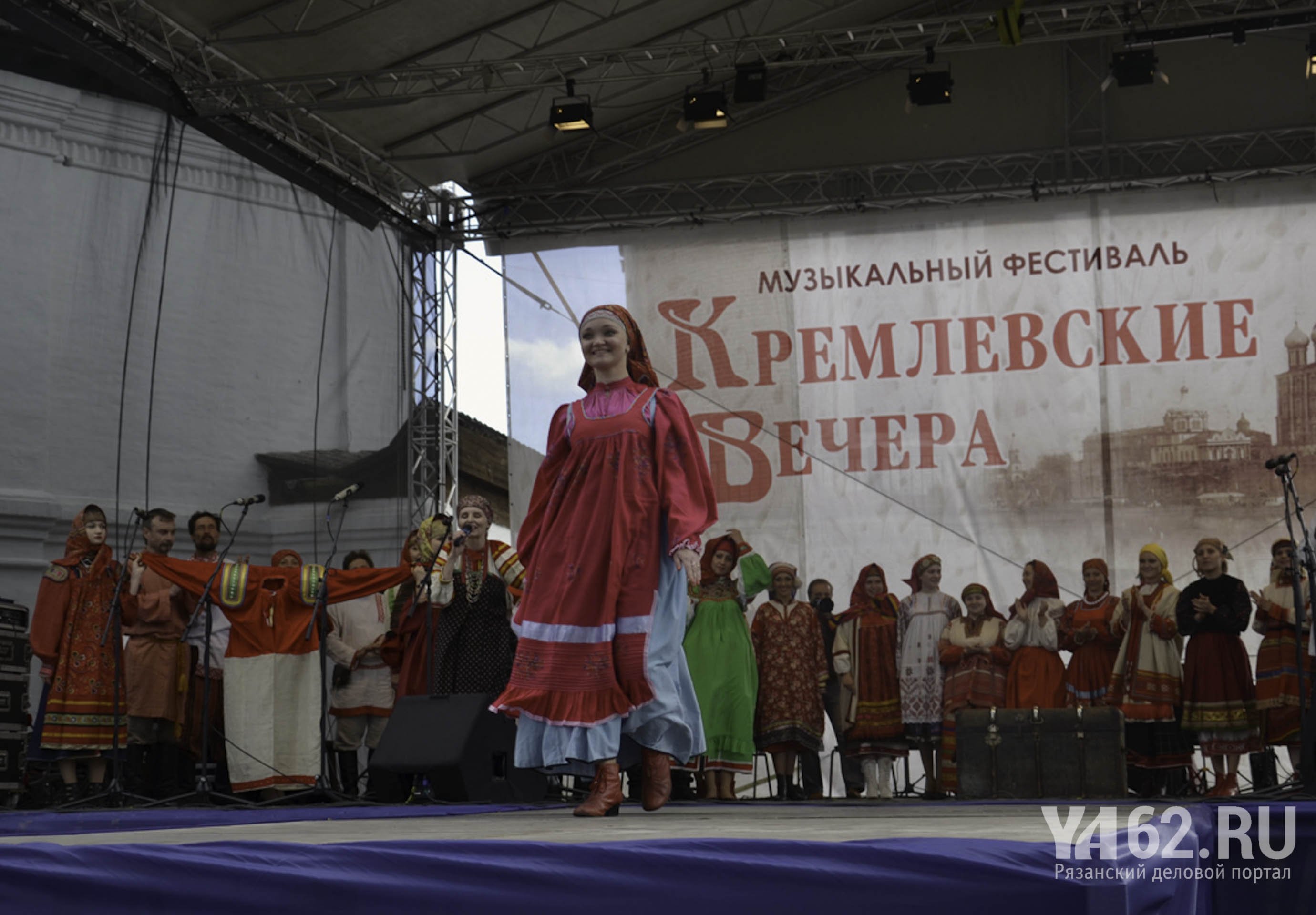 Исторический парад в Рязани