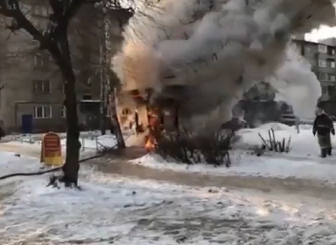 СК: в пожаре на Чкалова погиб владелец палатки