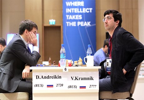 Андрейкин и Крамник довели матч до тай-брейка
