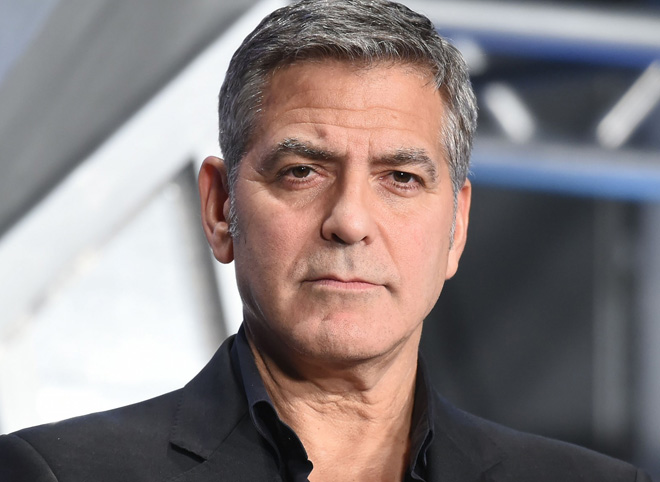 Момент ДТП с Джорджем Клуни попал на видео