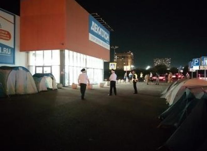 В Рязани эвакуировали гипермаркет «Декатлон»