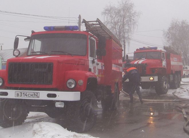 В Старожиловском районе на пожаре погибла 67-летняя женщина