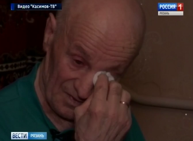 Под Касимовом бывший узник концлагерей живет в нечеловеческих условиях (видео)