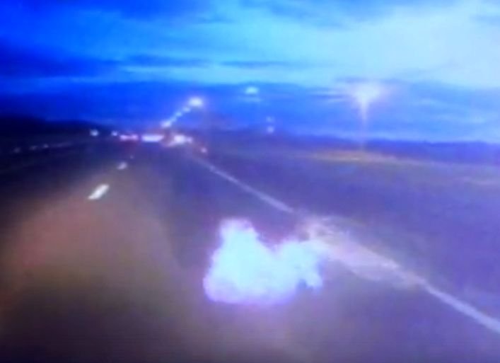 На Солотчинском шоссе велосипедист упал под колеса авто (видео)