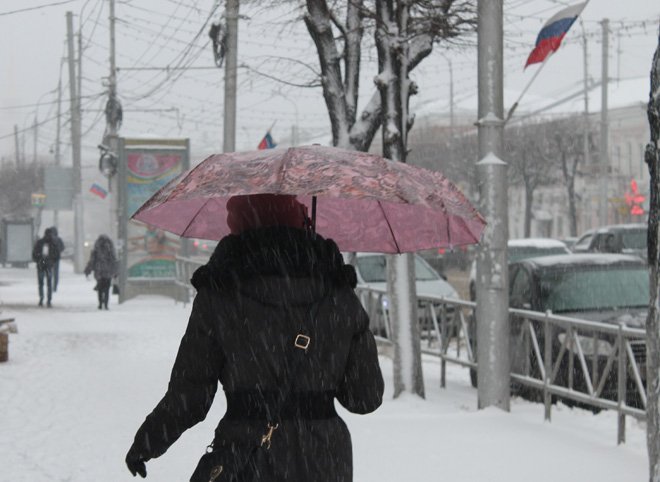В Рязанской области ожидается метель и мокрый снег с дождем