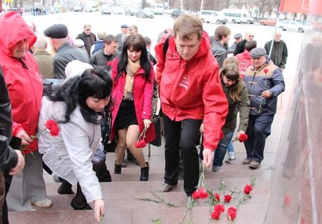 В Рязани отпраздновали День рождения Ленина