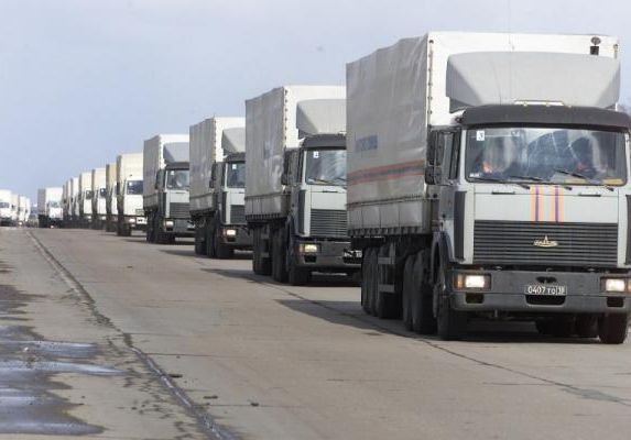 В Донецк и Луганск доставили гуманитарную помощь из России