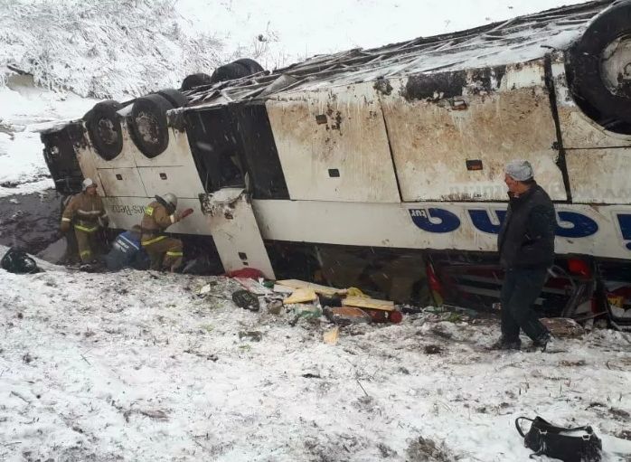 В Тамбовской области столкнулись два автобуса, есть погибшие