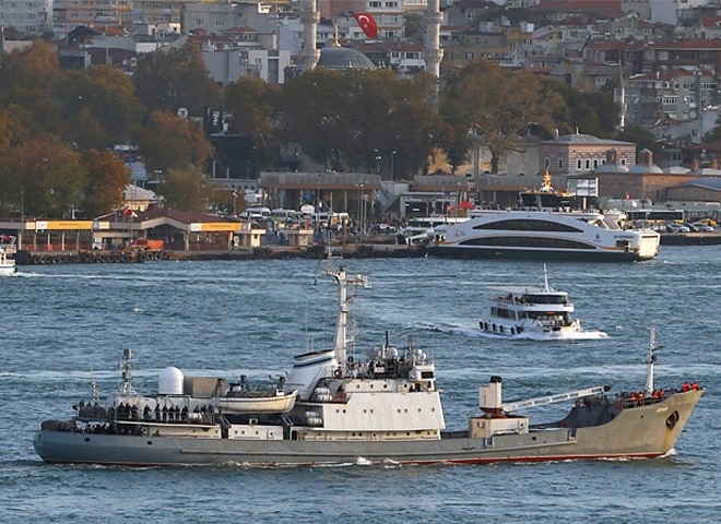Российский корабль «Лиман» получил пробоину рядом с Босфором