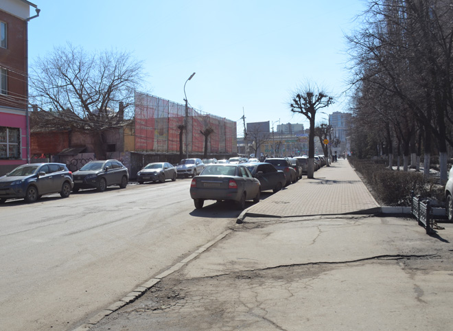 Из-за ремонта теплотрассы движение по улице в центре Рязани перекроют на месяц