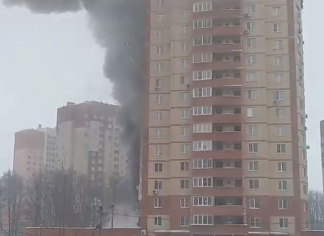 В жилом доме в Дашково-Песочне произошел пожар