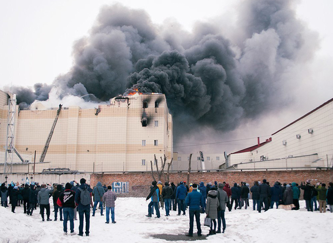 Эксперты установили причину пожара в кемеровской «Зимней вишне»