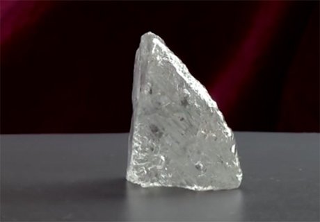 В Якутии найден алмаз стоимостью $800 тысяч (видео)