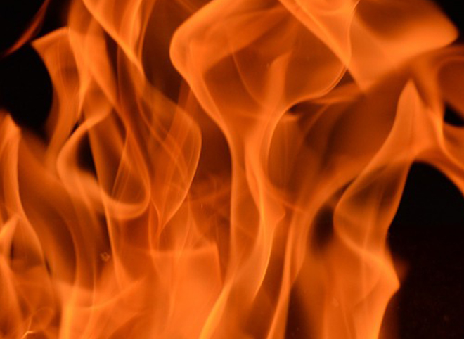 На пожаре в Александро-Невском районе погиб мужчина