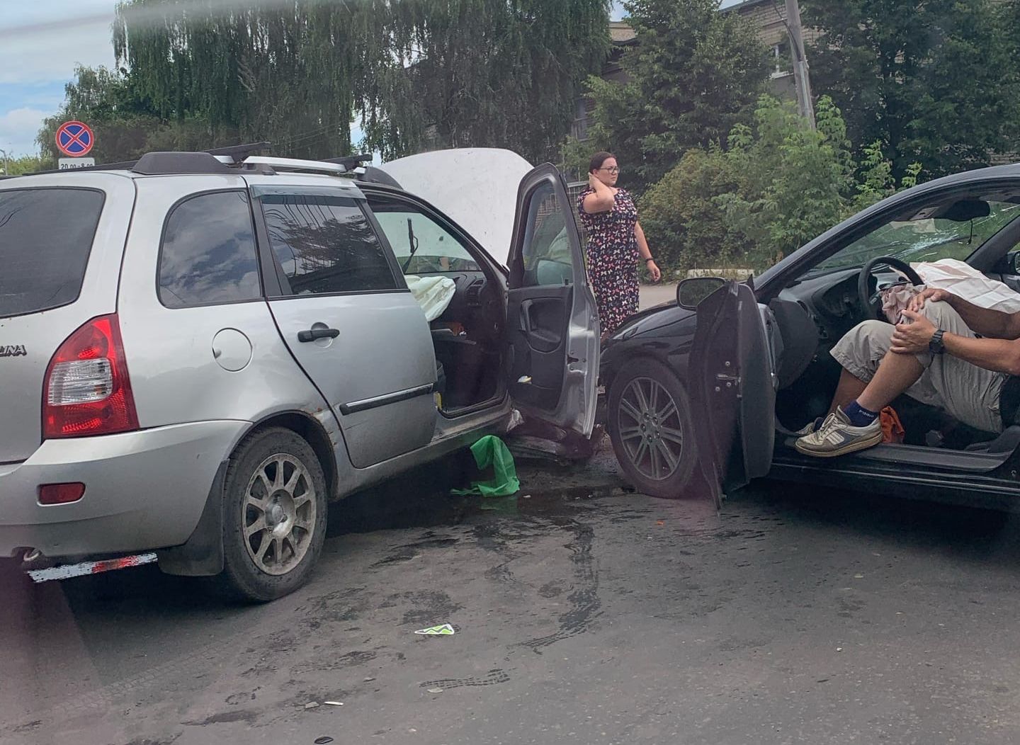 В ДТП на проезде Шабулина пострадала водитель «Лады Калины»
