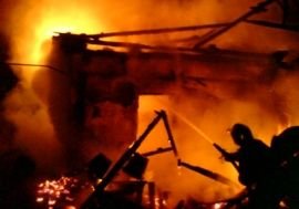 Два человека погибли на пожаре в Сараевском районе