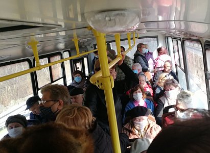 В Рязани пройдут рейды по нарушителям масочного режима в транспорте
