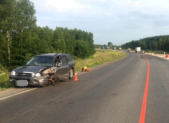 В Путятинском районе водитель уснул за рулем и въехал в грузовик