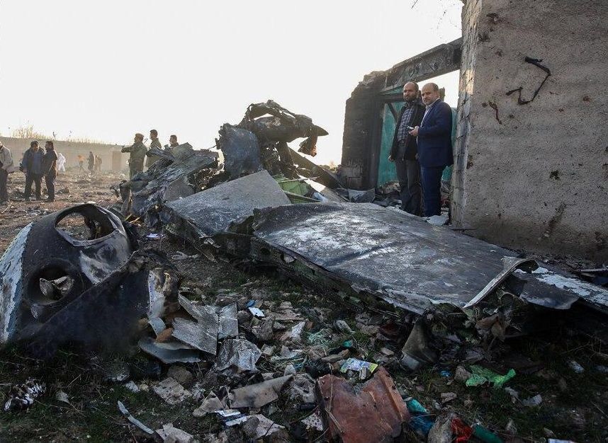 Украинский Boeing потерпел крушение в Тегеране