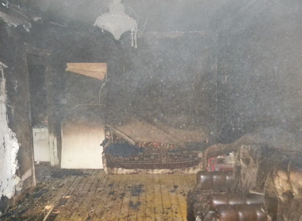 В девятиэтажке на окраине Рязани произошел пожар