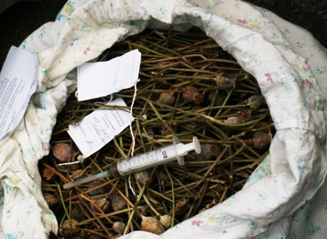 В Сасовском районе у рязанки изъяли почти 0,5 кг наркотиков
