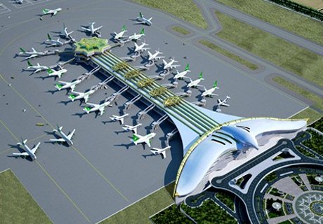 В Ашхабаде открыли аэропорт стоимостью $2 млрд