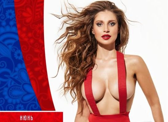 Рязанская модель снялась в эротическом календаре для президента Путина