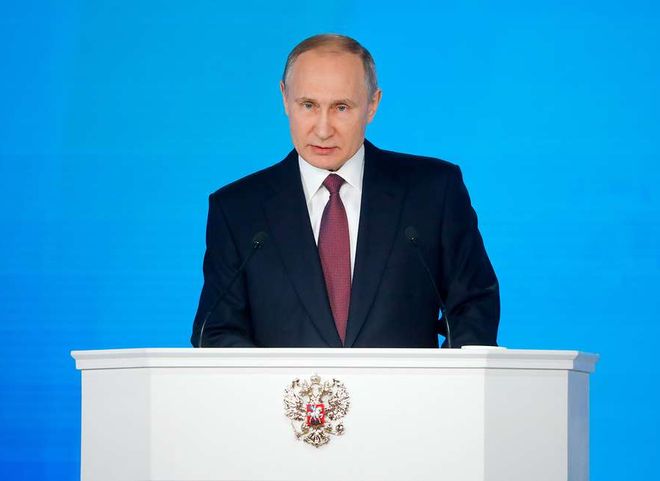 СМИ: Путин обратится к Федеральному собранию в феврале