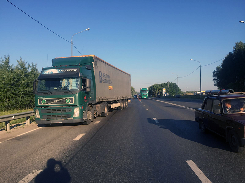 В Рязани грузовик насмерть сбил пешехода