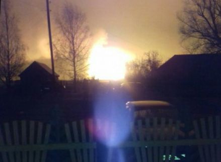 Соцсети: в Рязанской области загорелся газопровод