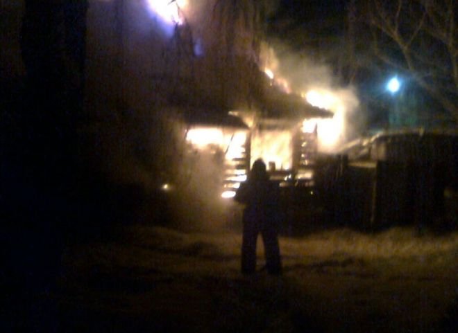 На пожаре в Спасск-Рязанском погиб мужчина