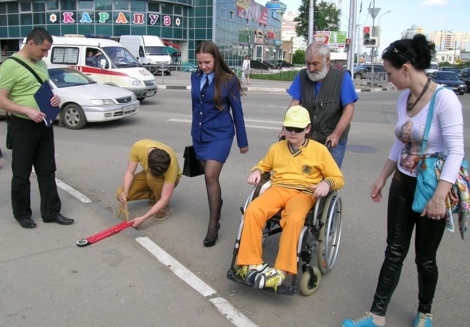 В Рязани проверят доступность улиц для инвалидов