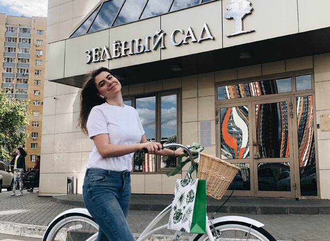 Рязанка выиграла велосипед в конкурсе от ГК «Зеленый сад»