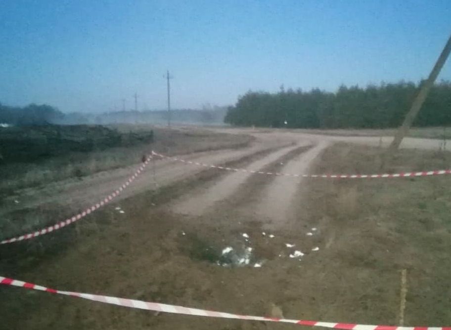 В Ростовской области упал артиллерийский снаряд