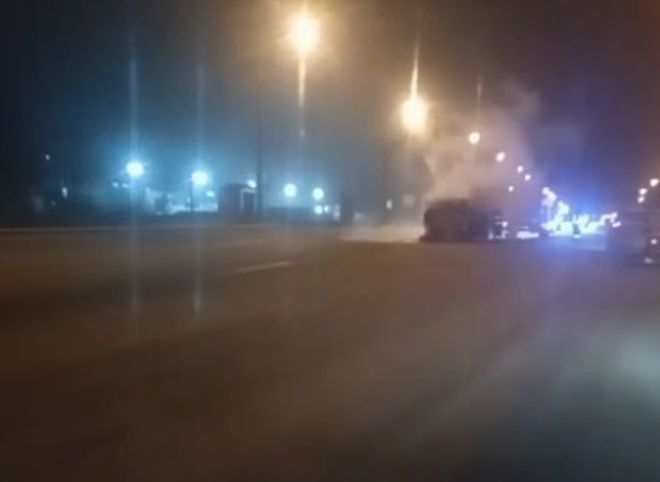 На Куйбышевском шоссе сгорела «Газель»